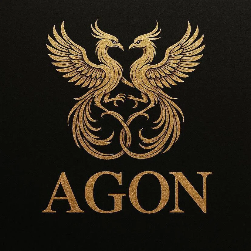 One of the affiliates of Vstars Transfer for fan club. Logo image of Agon.