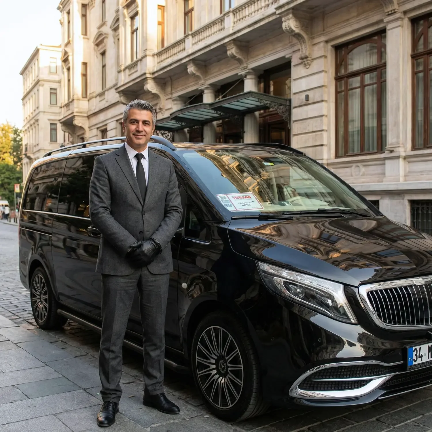 Private chauffeur hire for Vstars transfers in Istanbul